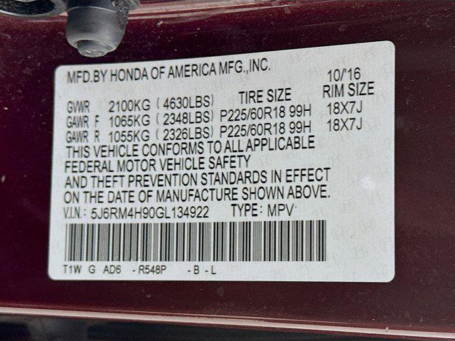 used 2016 Honda CR-V car, priced at $19,397