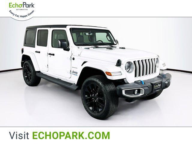used 2022 Jeep Wrangler Unlimited 4xe car, priced at $28,897