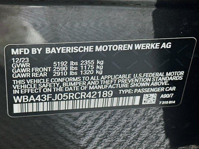 used 2024 BMW 530 car, priced at $35,197