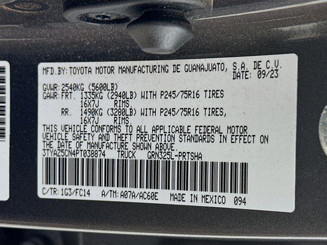 used 2023 Toyota Tacoma car, priced at $31,997
