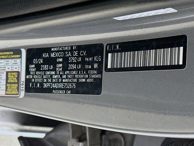 used 2024 Kia Forte car, priced at $17,297