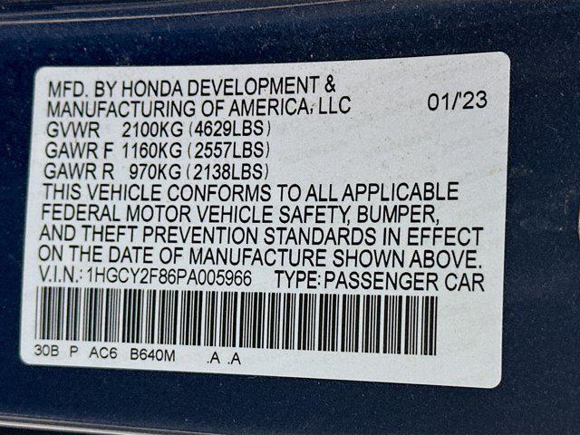 used 2023 Honda Accord Hybrid car, priced at $28,599