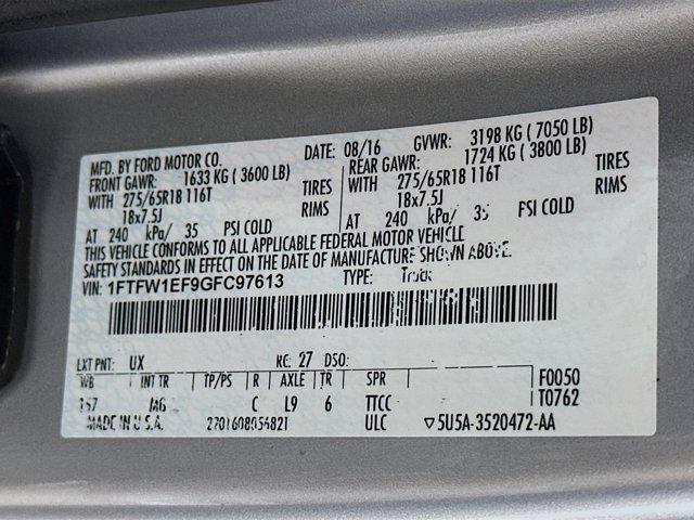 used 2016 Ford F-150 car, priced at $19,997
