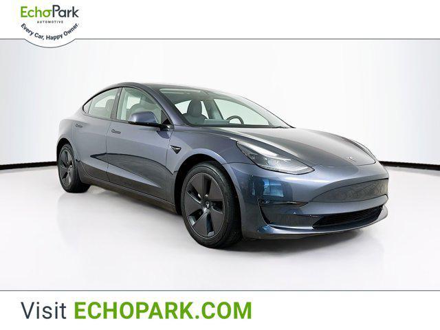 used 2023 Tesla Model 3 car, priced at $25,487