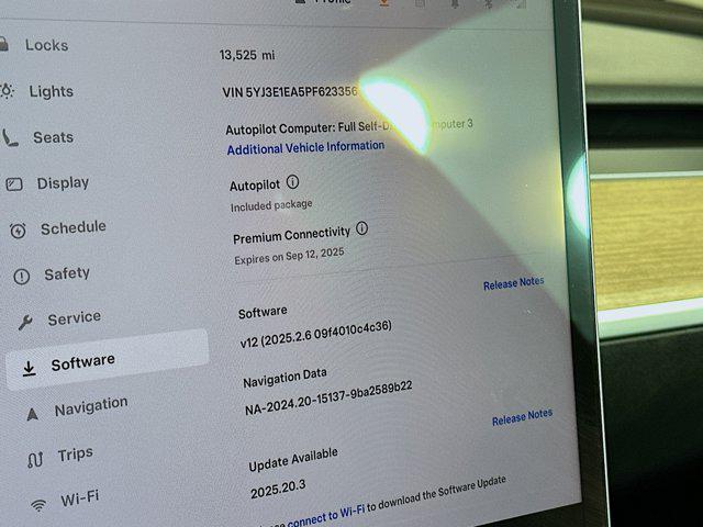 used 2023 Tesla Model 3 car, priced at $25,487