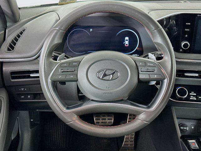 used 2021 Hyundai Sonata car, priced at $21,197