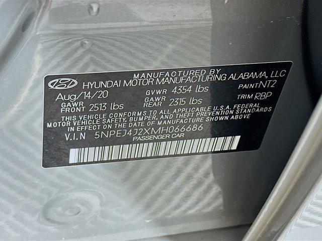 used 2021 Hyundai Sonata car, priced at $21,197