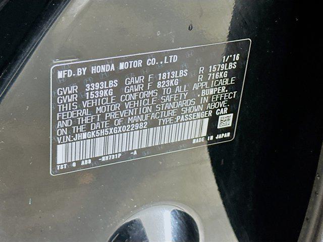 used 2016 Honda Fit car, priced at $9,197