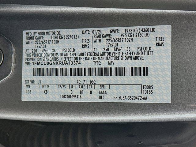 used 2024 Ford Escape car, priced at $21,397