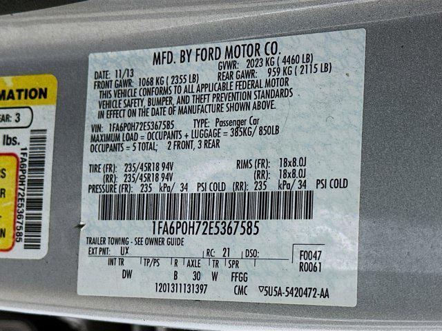 used 2014 Ford Fusion car, priced at $9,397
