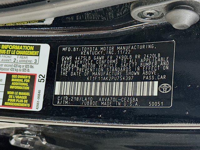 used 2023 Toyota Camry car, priced at $25,997