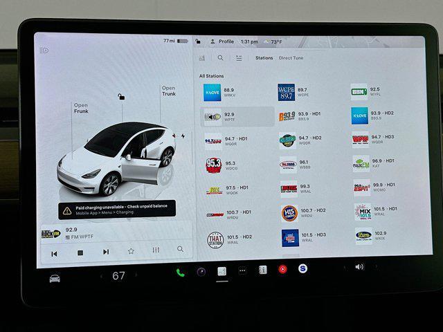 used 2023 Tesla Model Y car, priced at $31,897