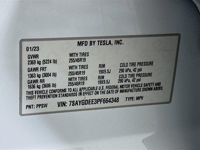 used 2023 Tesla Model Y car, priced at $31,897