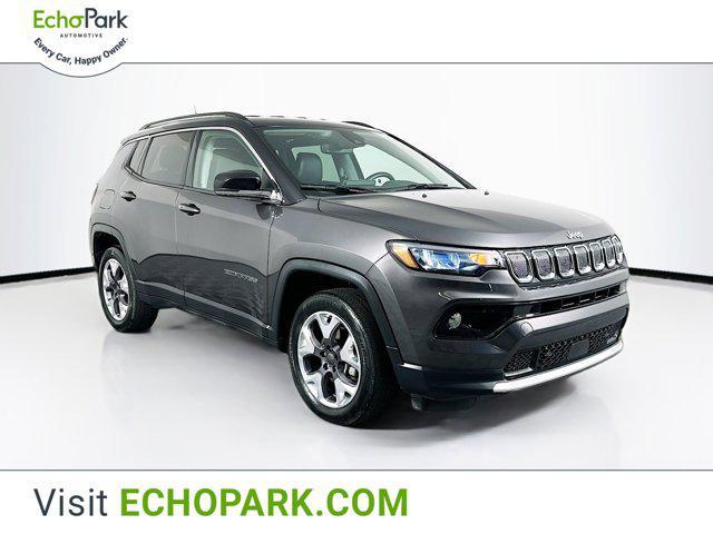 used 2022 Jeep Compass car, priced at $21,389