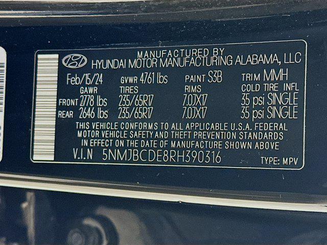 used 2024 Hyundai Tucson car, priced at $19,897