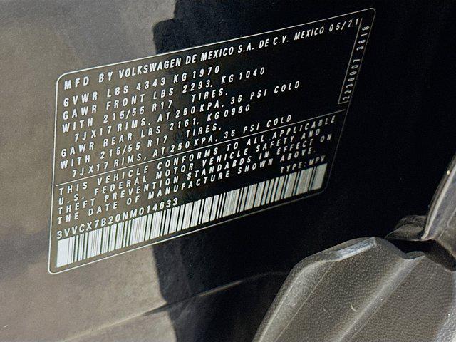 used 2022 Volkswagen Taos car, priced at $17,397