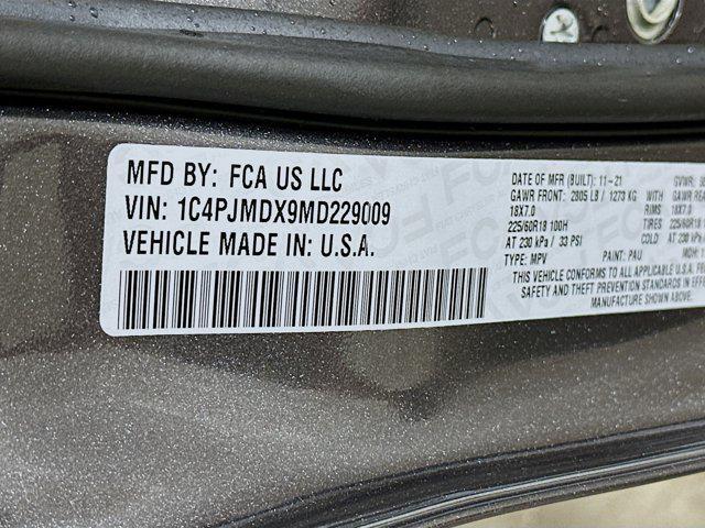 used 2021 Jeep Cherokee car, priced at $22,697