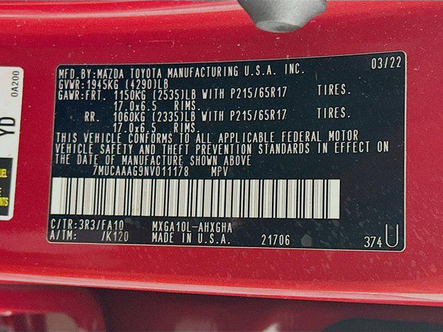 used 2022 Toyota Corolla Cross car, priced at $20,997