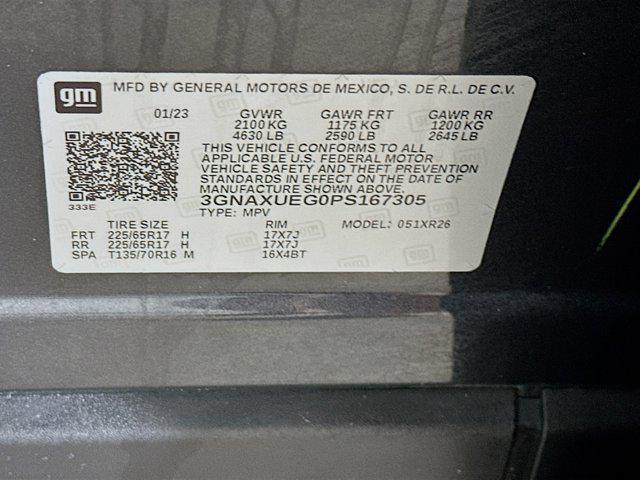 used 2023 Chevrolet Equinox car, priced at $23,777
