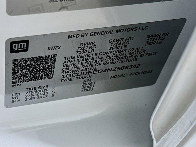 used 2022 Chevrolet Silverado 1500 car, priced at $40,297