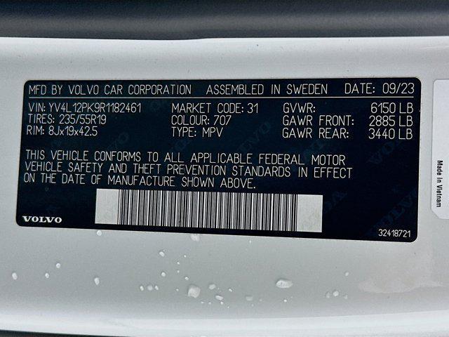 used 2024 Volvo XC90 car, priced at $34,497