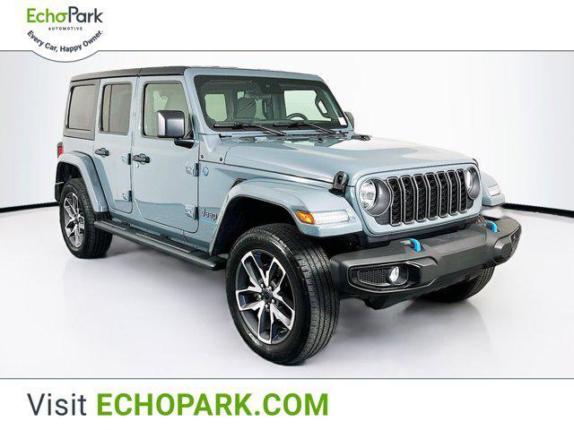 used 2024 Jeep Wrangler 4xe car, priced at $31,597