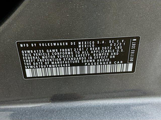 used 2021 Volkswagen Jetta car, priced at $15,397