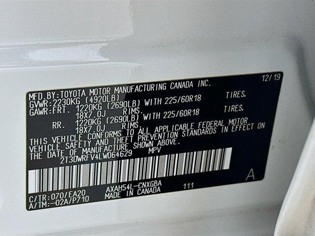 used 2020 Toyota RAV4 Hybrid car, priced at $25,597