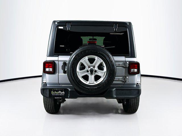 used 2021 Jeep Wrangler Unlimited car, priced at $25,589