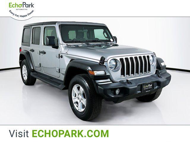 used 2021 Jeep Wrangler Unlimited car, priced at $27,789