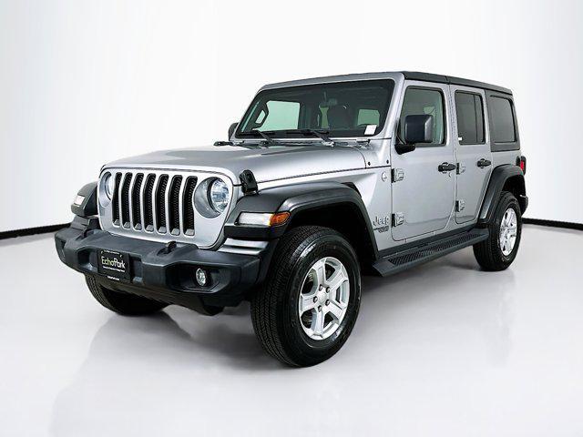 used 2021 Jeep Wrangler Unlimited car, priced at $25,589