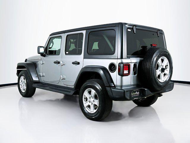 used 2021 Jeep Wrangler Unlimited car, priced at $25,589