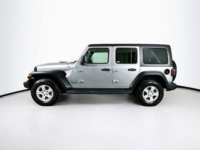 used 2021 Jeep Wrangler Unlimited car, priced at $25,589