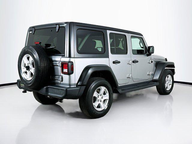 used 2021 Jeep Wrangler Unlimited car, priced at $25,589