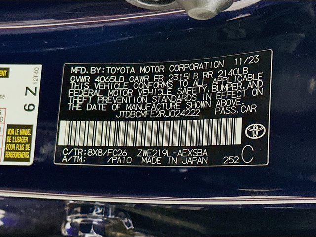 used 2024 Toyota Corolla Hybrid car, priced at $23,797