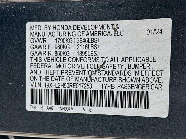 used 2024 Honda Civic car, priced at $23,497