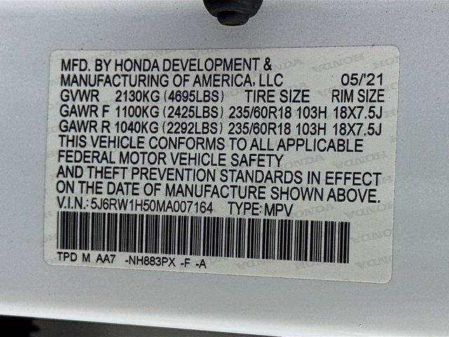 used 2021 Honda CR-V car, priced at $22,297