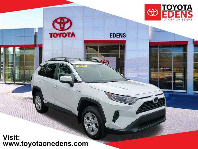 used 2021 Toyota RAV4 Hybrid car, priced at $29,950