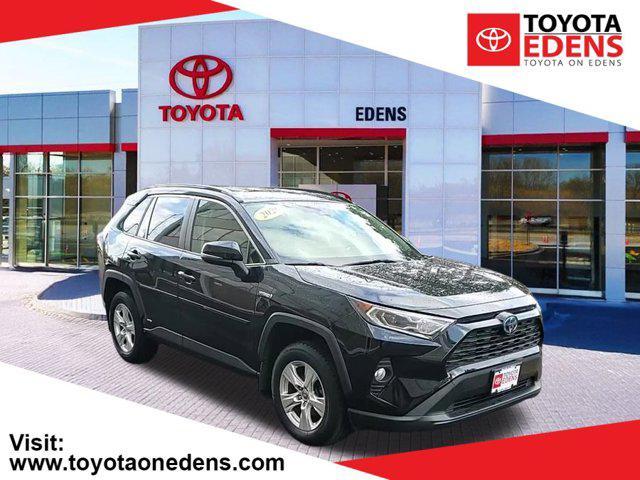 used 2020 Toyota RAV4 Hybrid car, priced at $27,490