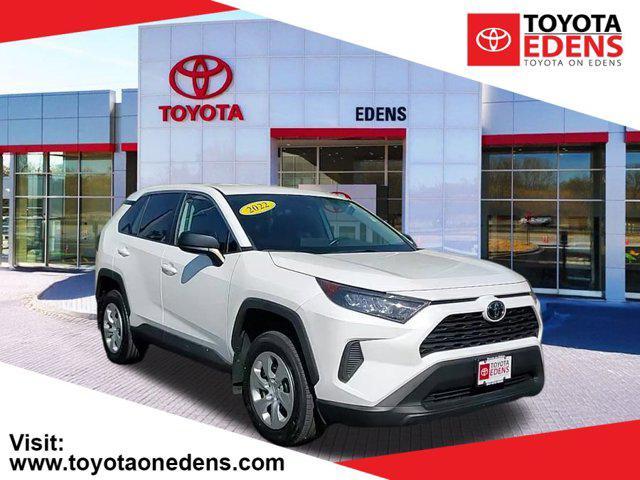 used 2022 Toyota RAV4 car, priced at $27,490
