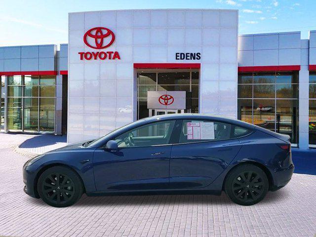 used 2022 Tesla Model 3 car, priced at $23,490
