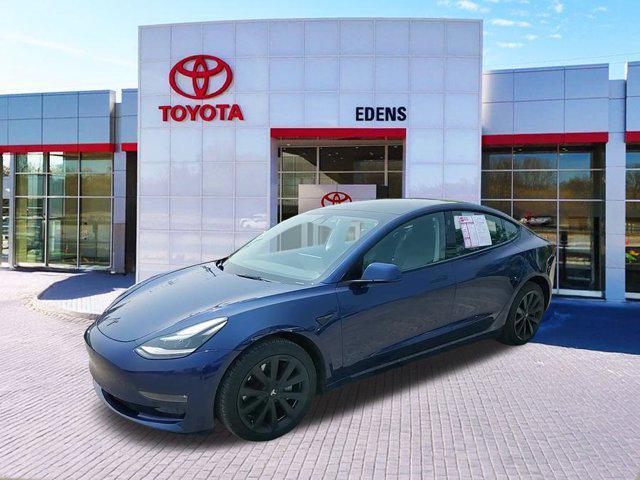 used 2022 Tesla Model 3 car, priced at $23,490