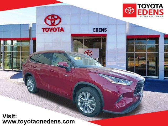 used 2021 Toyota Highlander Hybrid car, priced at $37,490