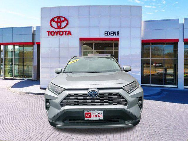 used 2021 Toyota RAV4 Hybrid car, priced at $33,490