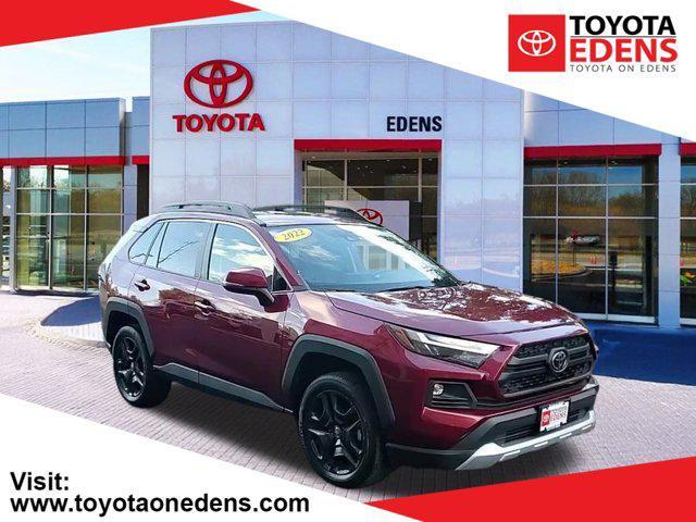 used 2022 Toyota RAV4 car, priced at $28,990