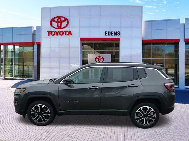 used 2022 Jeep Compass car, priced at $22,490