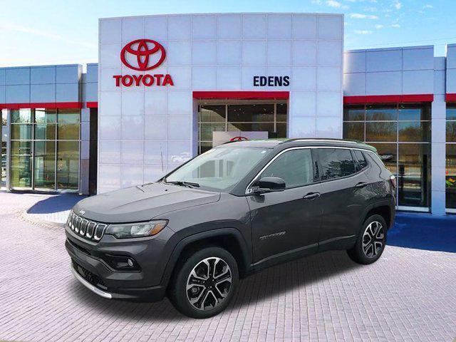 used 2022 Jeep Compass car, priced at $22,490