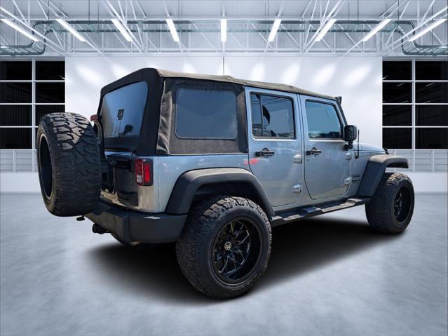 used 2017 Jeep Wrangler Unlimited car, priced at $23,999