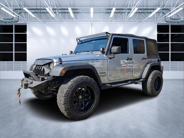 used 2017 Jeep Wrangler Unlimited car, priced at $23,999