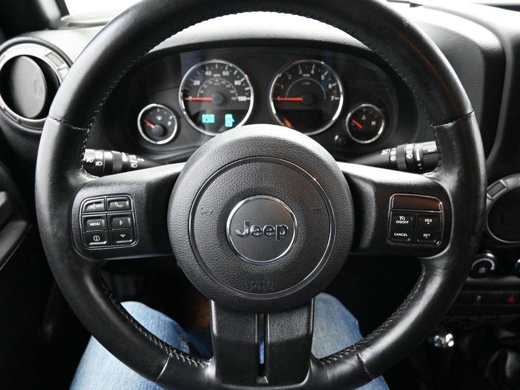used 2015 Jeep Wrangler car, priced at $17,900